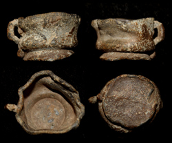 Miniature Votive Cup, Cast Lead, c. 5th-4th Cent BC